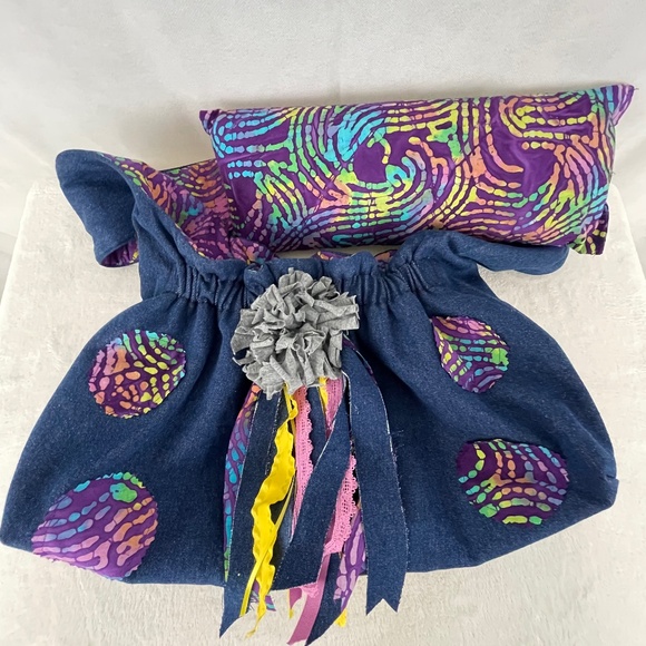 DESIGNER "FURBABY" TOTE CARRIER (NWOT) HANDMADE - Picture 12 of 13